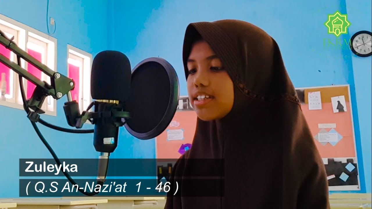 Murottal Juz 30 Surat An Nazi'at || Zuleyka Malihah Mahuhe || SDIT Al-Hanif
