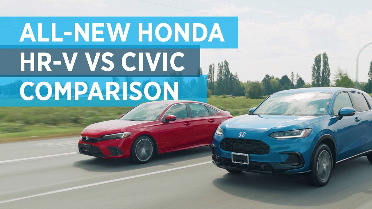 Сравнение нового Honda HR-V и Honda Civic Sedan | OpenRoad Group