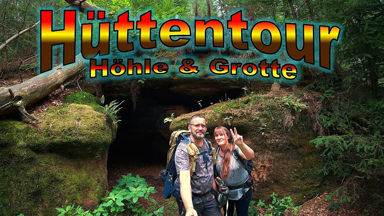 Eichertfelshöhle und Lourdesgrotte von St  Ingbert nach Rothenkopf