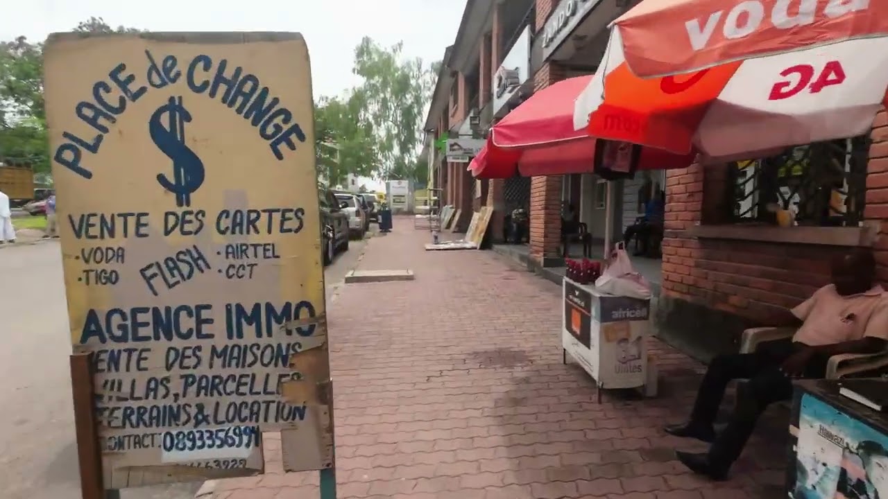 Kinshasa: A Vicarious Walk on Place Commerciale de Macampagne & Rue Chemin des Dames