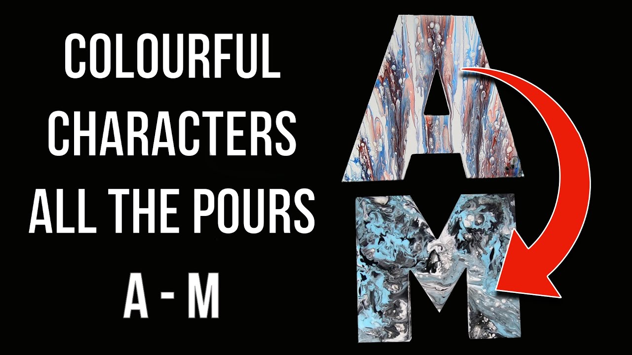 Colourful Characters. All The Pours A-M