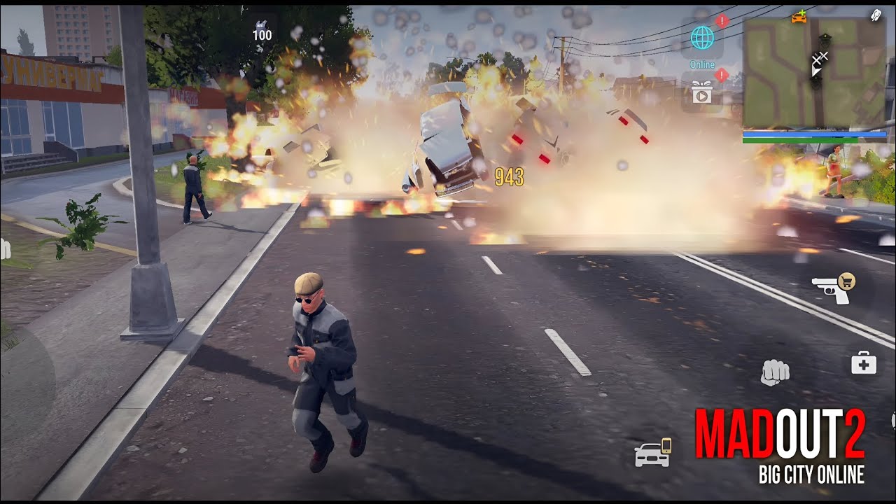 MadOut 2: Total Chaos In The City !! @madout_official @Devil_X_Gaming999 