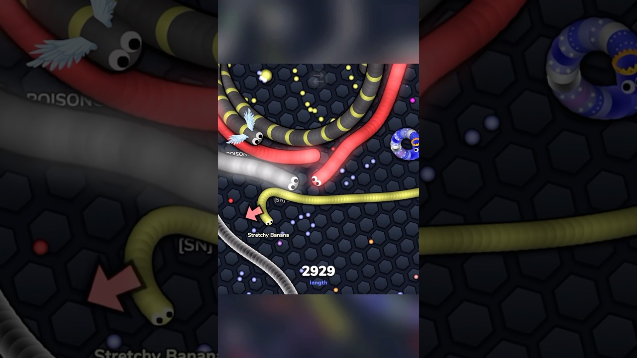 I sold the trap in slither io!
