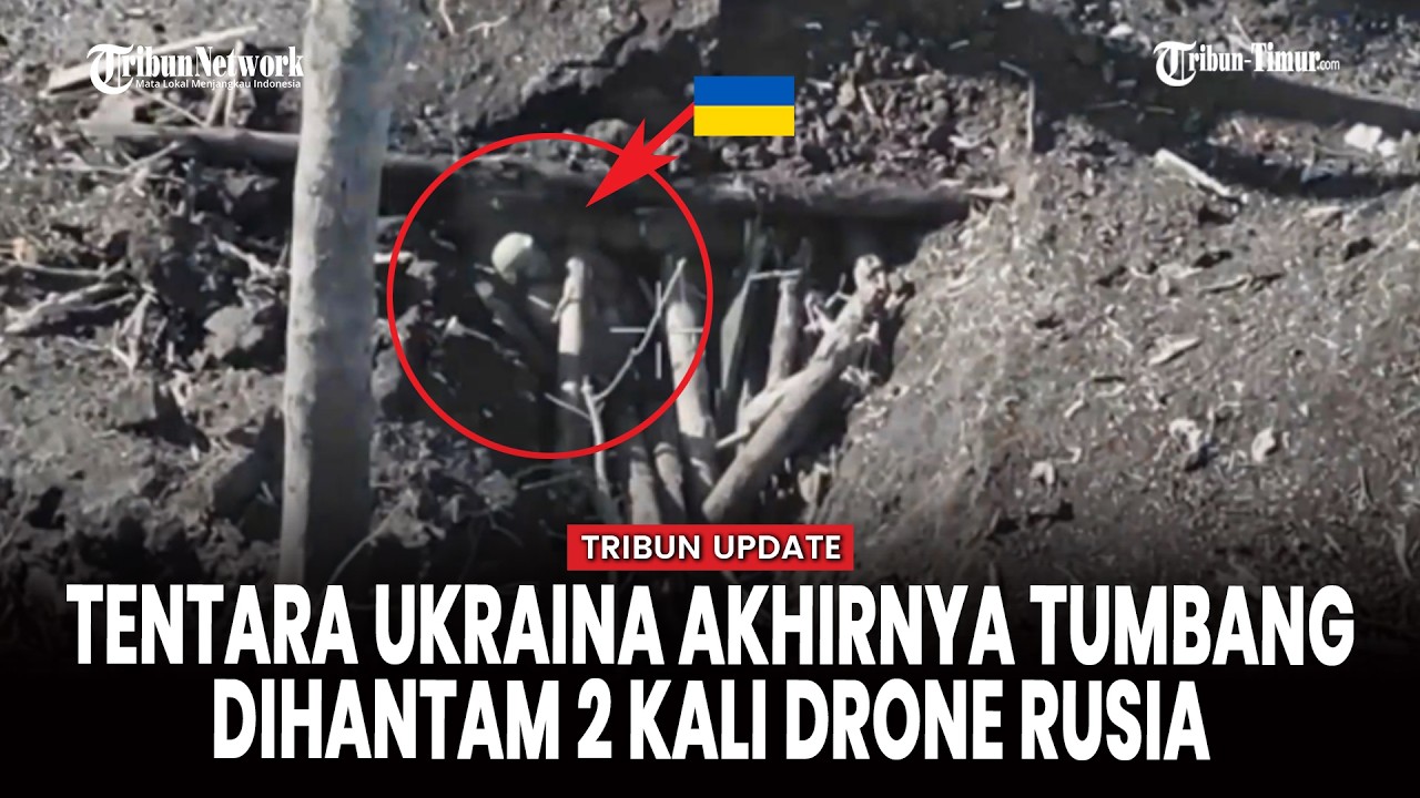 Drone Peledak Chechnya Gempur Persembunyian Ukraina di Pinggiran Konstantinovka