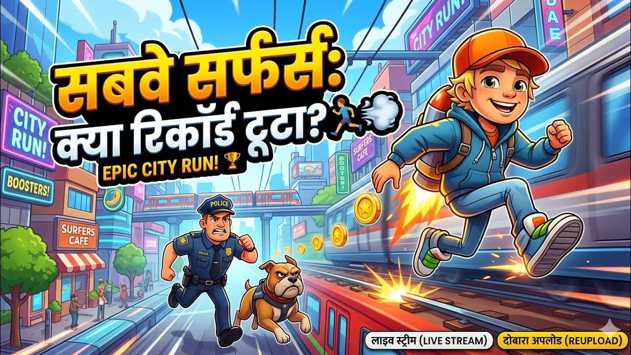 सबवे सर्फर्स लाइव 🏃‍♂️#shorts #shortslive #viral #shortsfeed