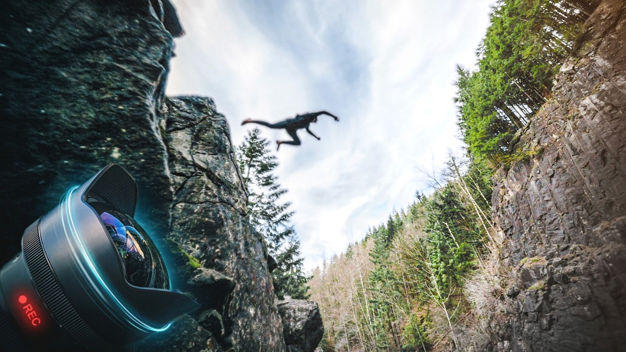 WInter Jumping Session | Filming on the Cliffs
