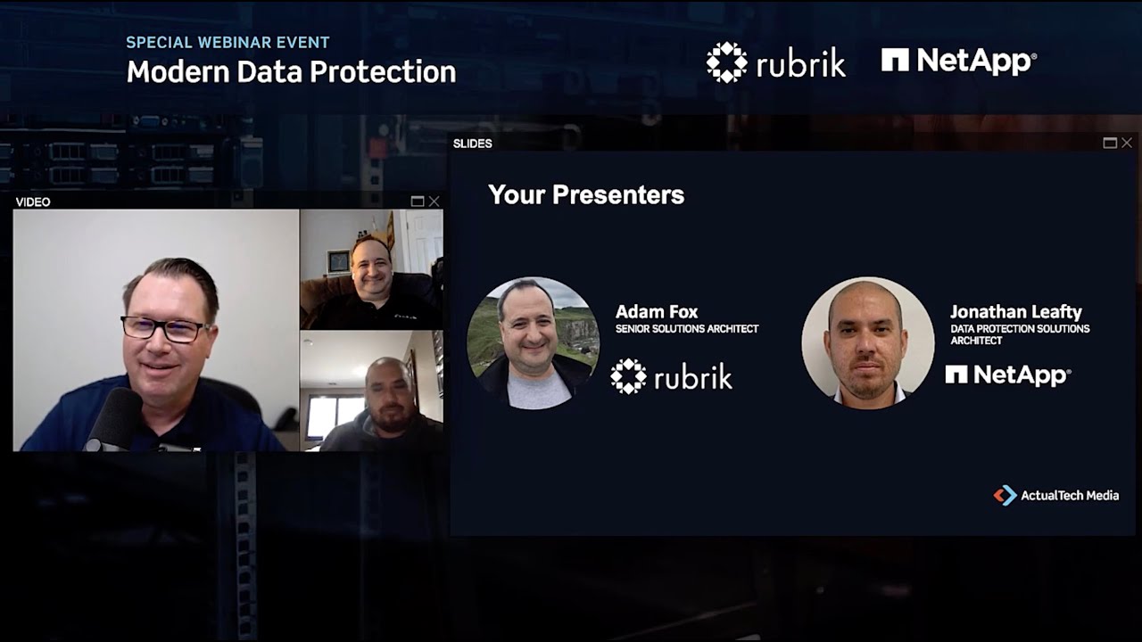 Modern Data Protection with Rubrik & NetApp