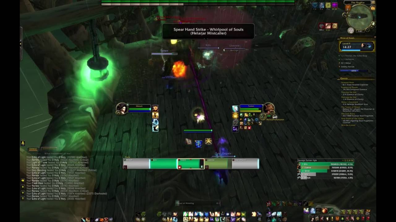 Hinnah - Maw of Souls +9 - Holy Priest