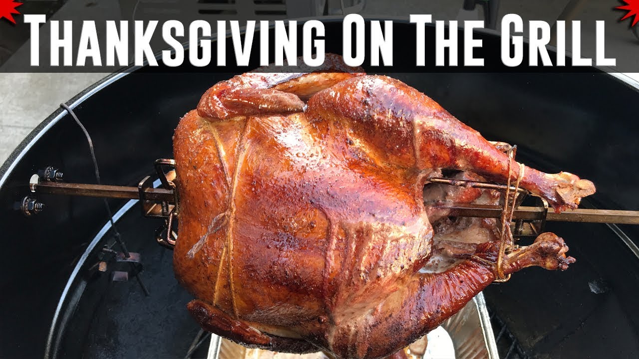 Rotisserie Turkey For Thanksgiving