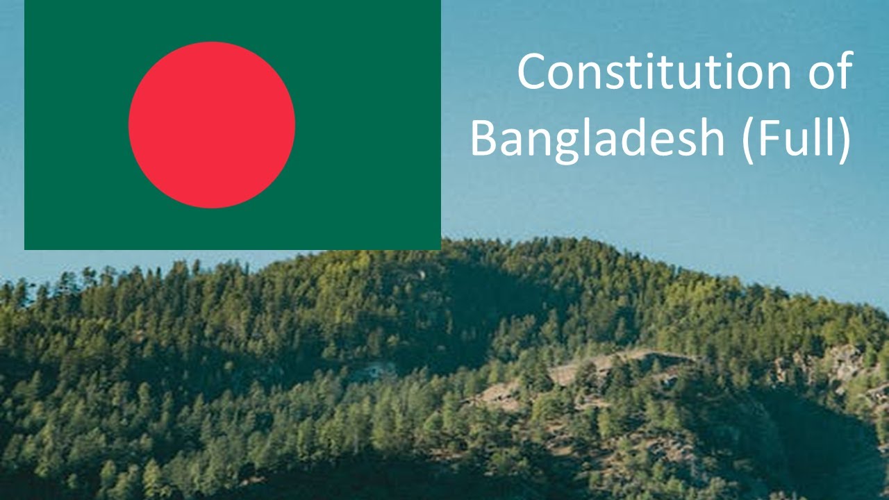 Constitution of Bangladesh