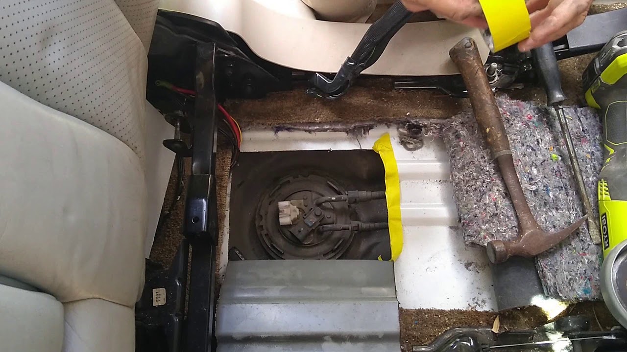 2002-2006 Cadillac ESV/EXT or 2002-2006 Chevy Avalanche Fuel Pump Replacement (quick and easy way)