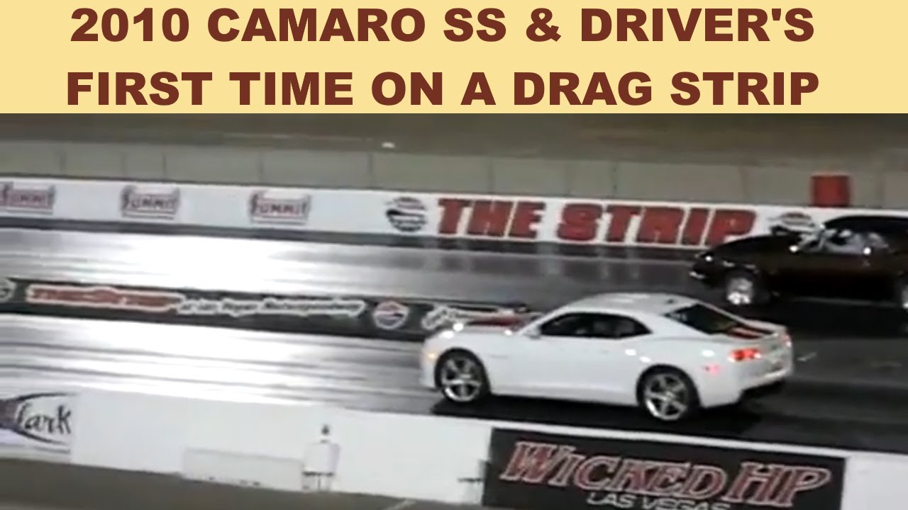 Las Vegas Motor Speedway (LVMS) Midnight Mayhem - Lori's first run on a drag strip