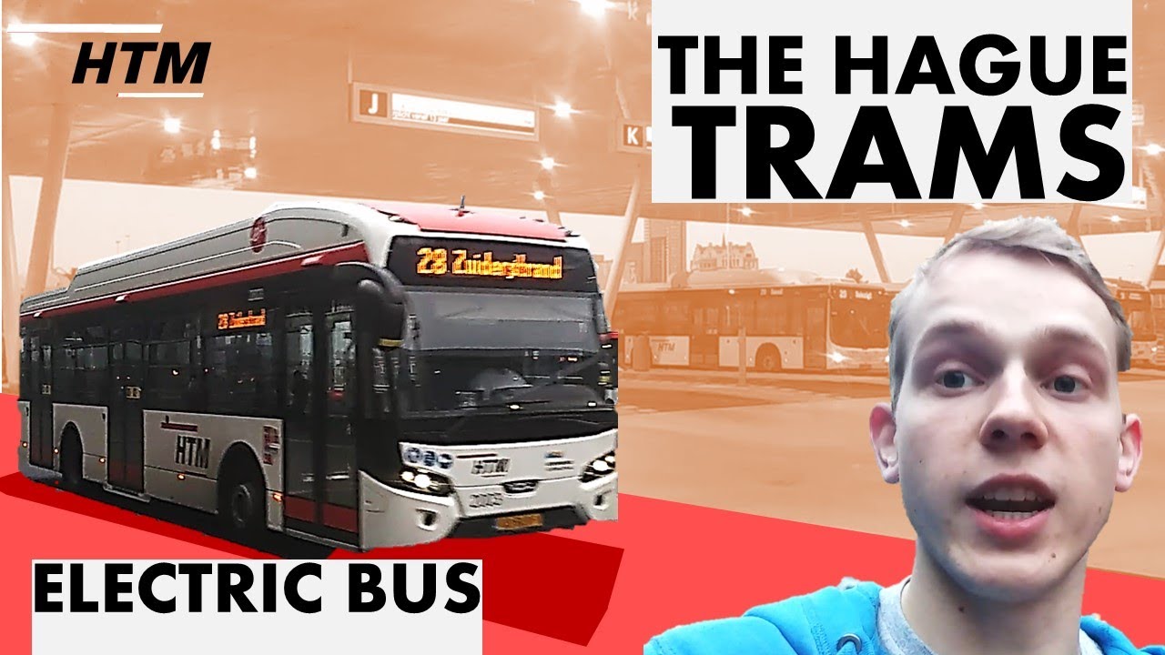 Netherlands: HTM Electric Bus | All the Trams in The Hague