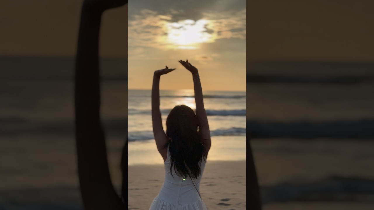 Aqeela dan sunset Bali #aqeelacalista #harqeel #agz