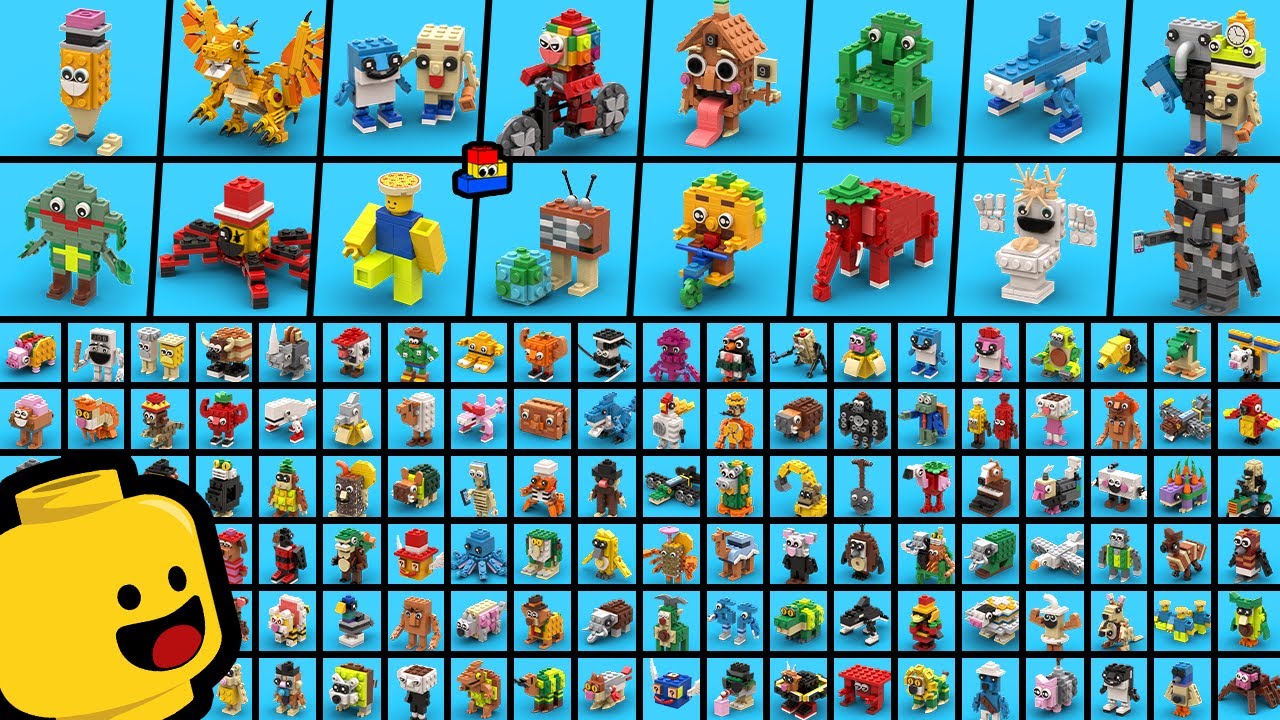 LEGO Steal a Brainrot: How to Build EVERY Brainrot (150+ Minifigures!)