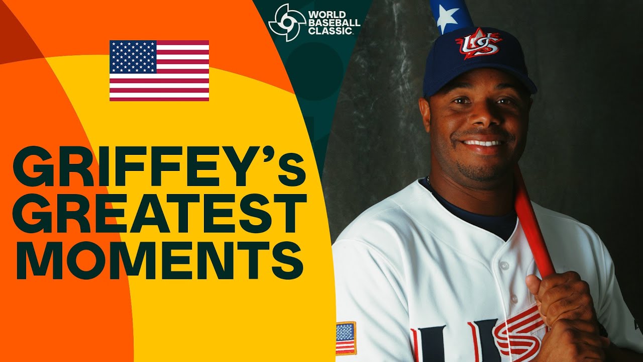 Ken Griffey Jr.'s BIGGEST and BEST MOMENTS with Team USA in the 2006 World Baseball Classic! 🇺🇸