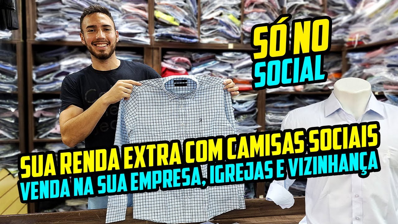 🌐 NEGÓCIO LUCRATIVO: Camisas Sociais no Atacado para Diversos Segmentos! 💼🌈