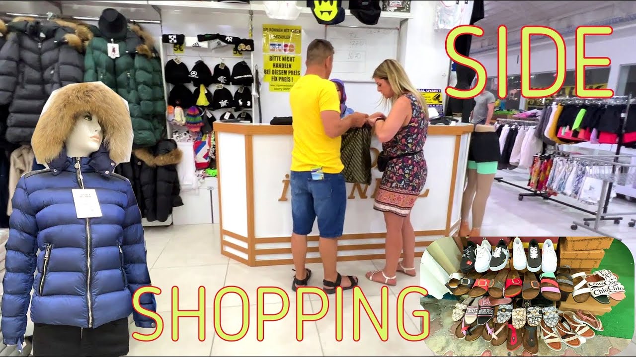 SIDE BAZAAR SHOPPING in COLAKLI #T&Uuml;RKIYE #side #colakli #antalya #turkey #bazaar