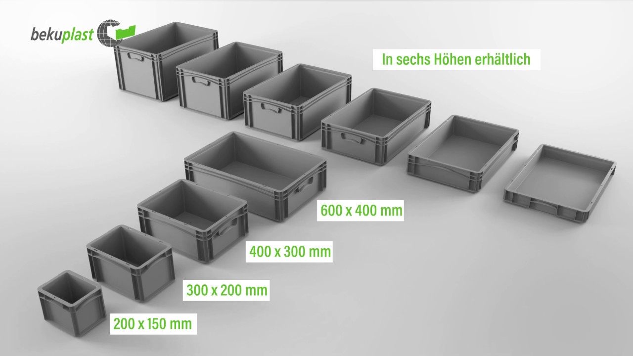Behälterserie basicline – DE