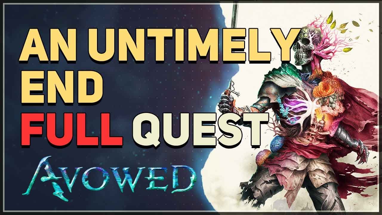 An Untimely End Avowed