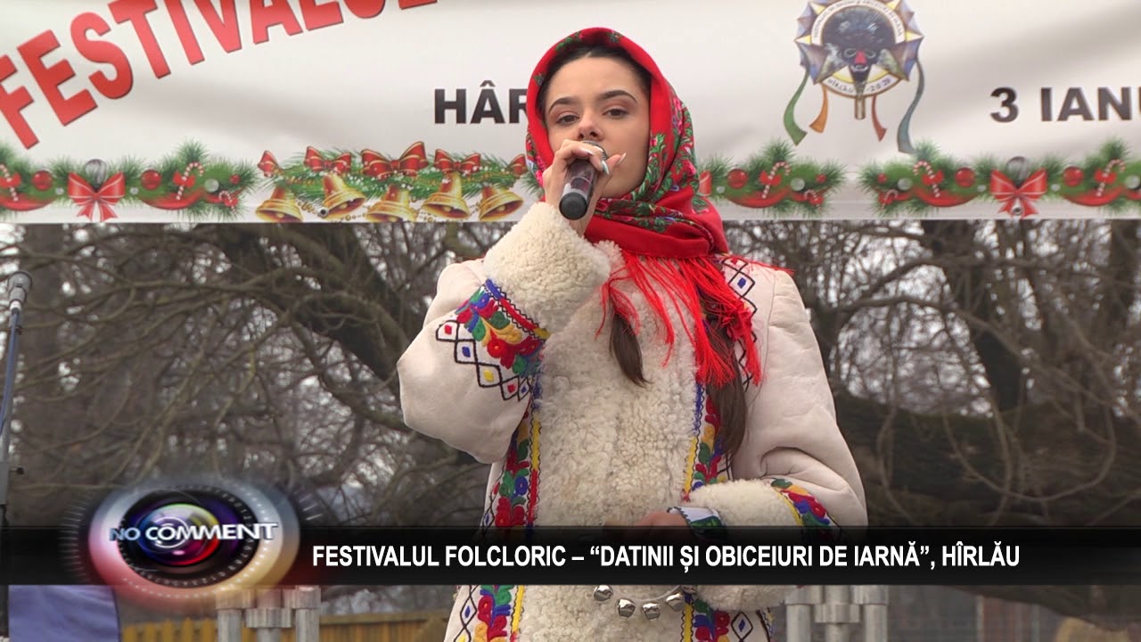 FESTIVALUL DE DATINI SI OBICEIURI DE LA  HIRLAU, 3 IAN 2020