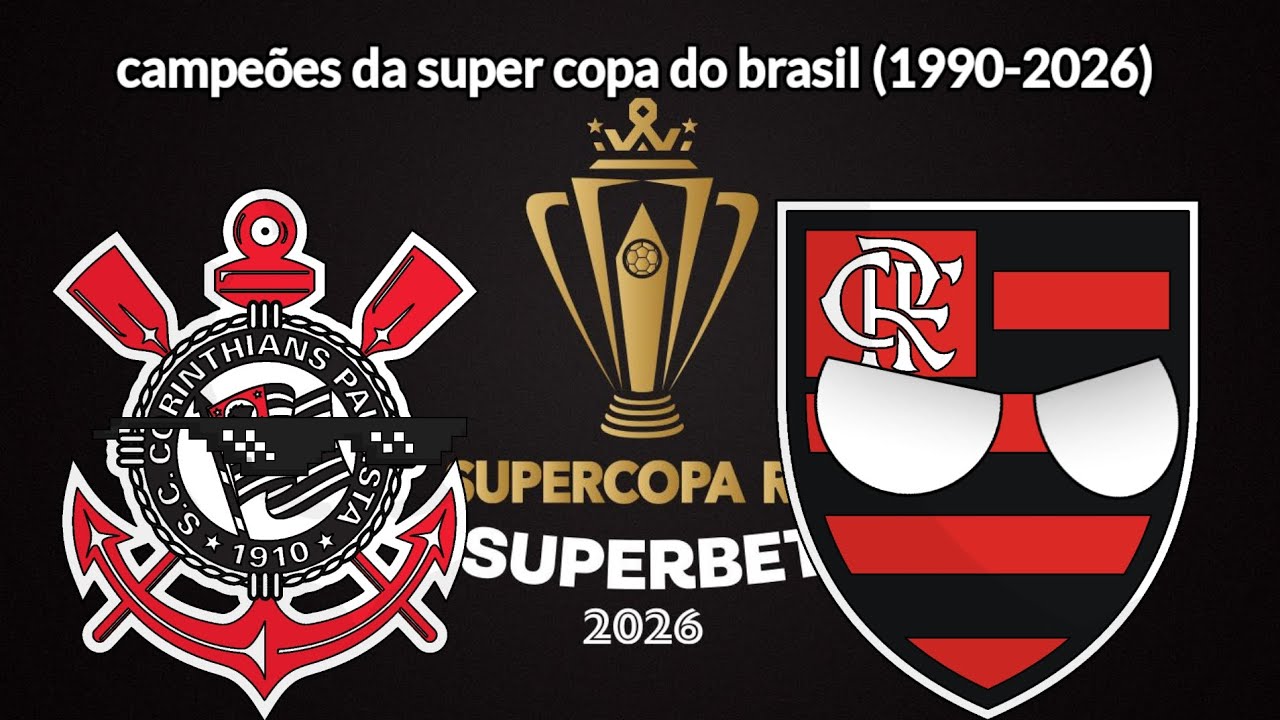 Campeões da super copa do brasil (1990-2026)