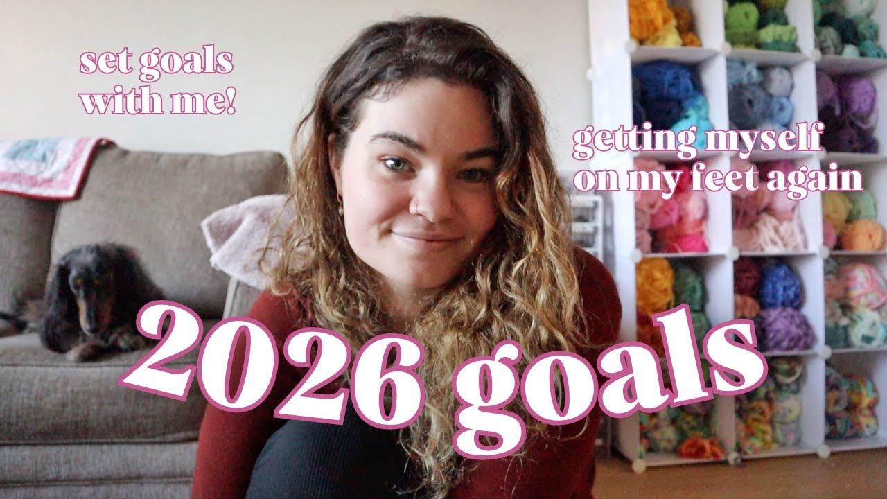 2026 goal setting: gentle goals for getting my life together again 💖 (set goals with me!)