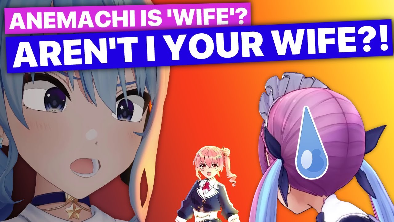 Aqua Mistakenly Calls Anemachi 'Wife'... (Towa, Aqua & Suisei / Hololive) [Eng Subs]