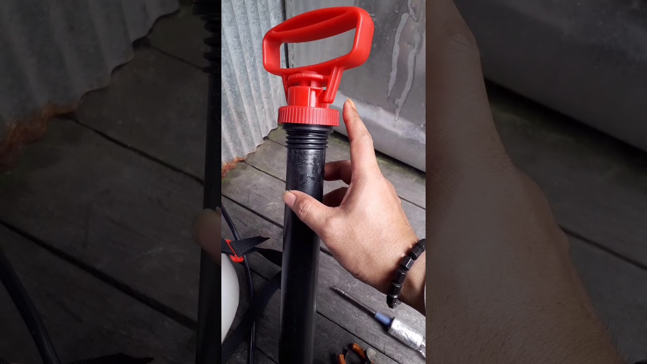 Cara mengganti seal Sprayer menggunakan ban dalam bekas