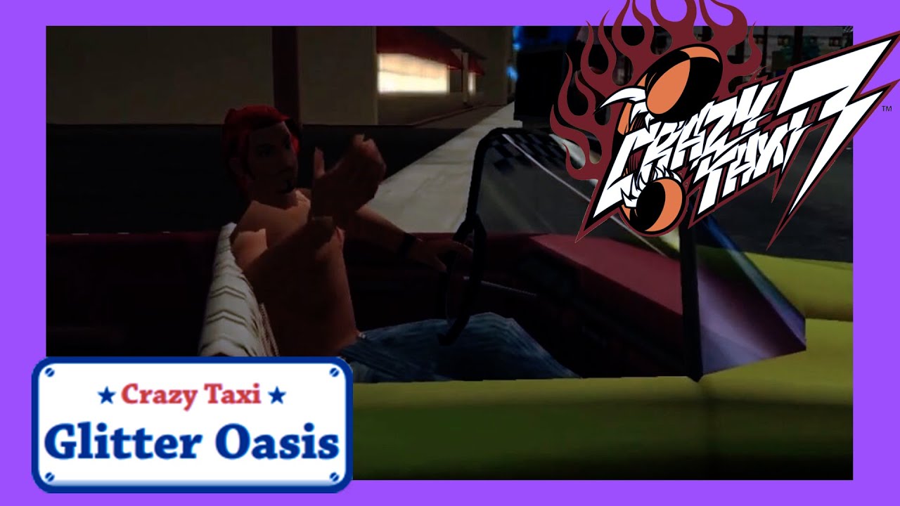 CRAZY TAXI 3 | Glitter Oasis Gameplay ITA (S License)