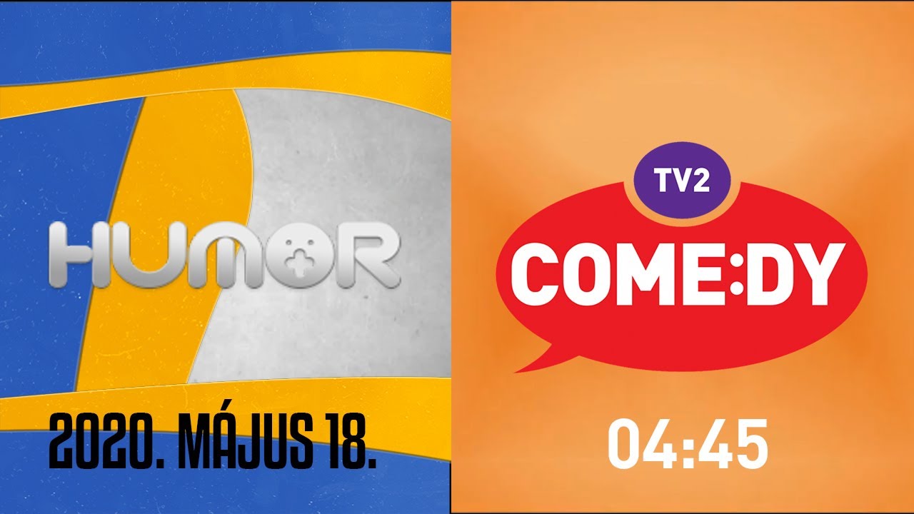 Humor+ utolsó ajánlói + megszűnés/TV2 Comedy indulás + első percei 2020. május 18. 04:45