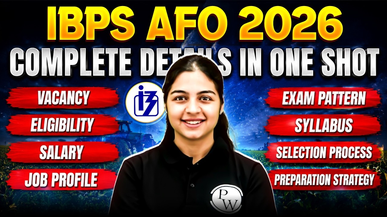 IBPS AFO 2026 Complete Details | Vacancy, Eligibility, Salary, Exam Pattern, Syllabus & Strategy
