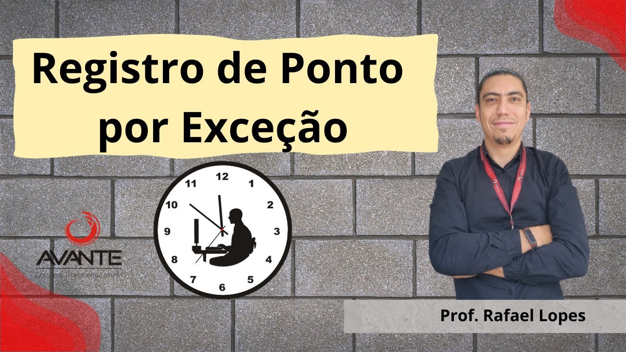 Registro de Ponto por Exce&ccedil;&atilde;o