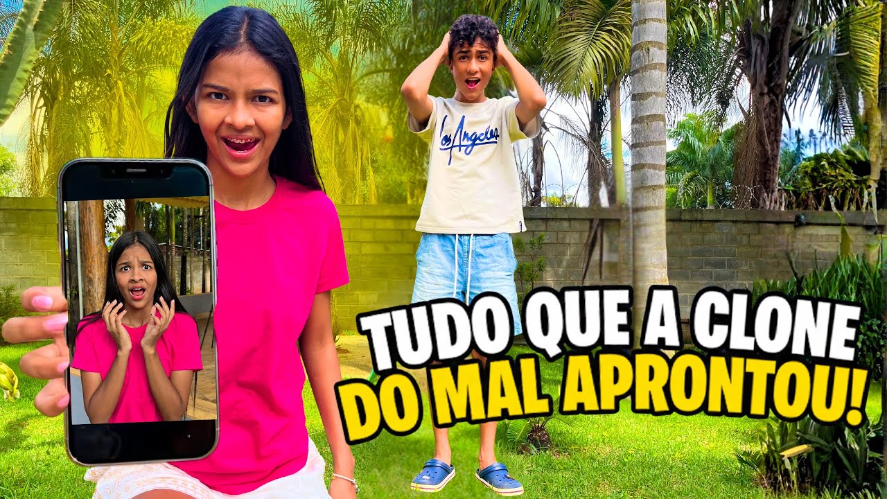 ACOMPANHE TUDO QUE A CLONE DO MAL APRONTOU NO RANCHO! *ELA FEZ MUITA BAGUNÇA 