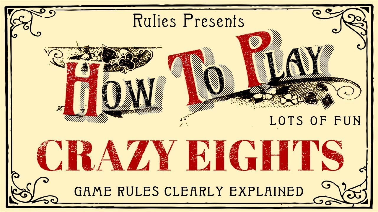 Crazy Eights: освойте простую карточную игру, которая вдохновила UNO