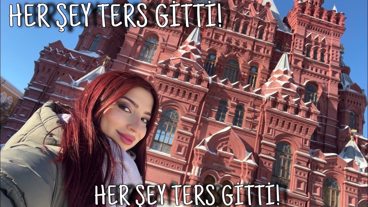 Tek Başıma Rusya Vlogu : Moskova versiyon (bu şehir beni çok yıprattı) 