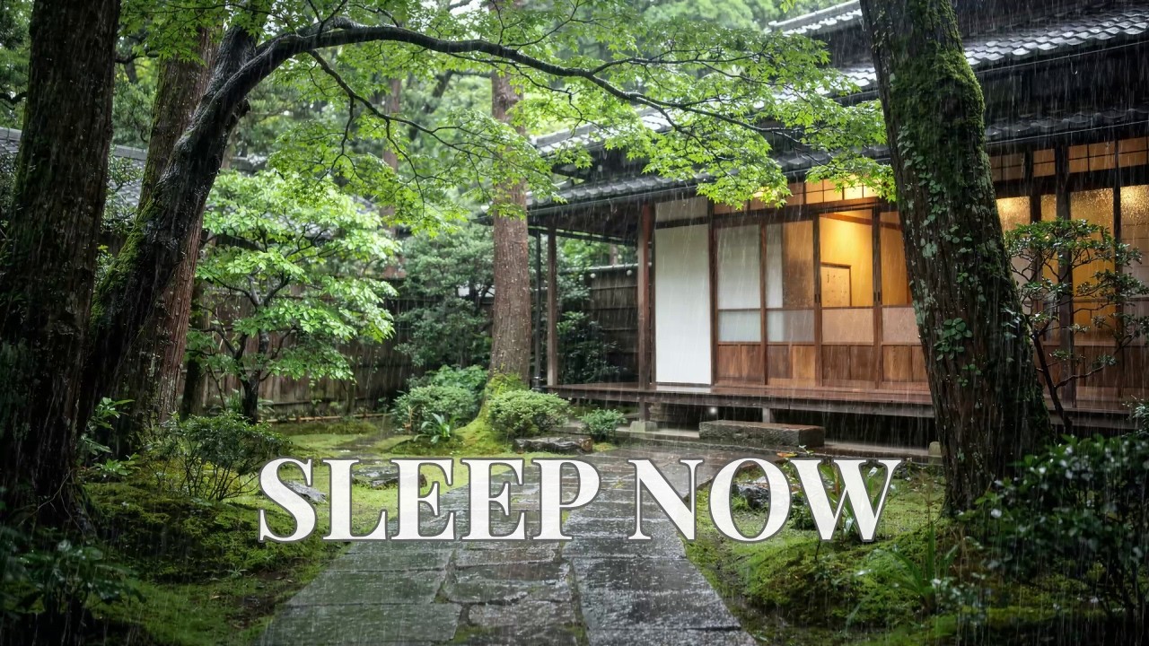🔴 Cozy ASMR Cabin Rain and Fire Sounds for Deep Sleep, Meditation, and Anxiety Relief 🔥
