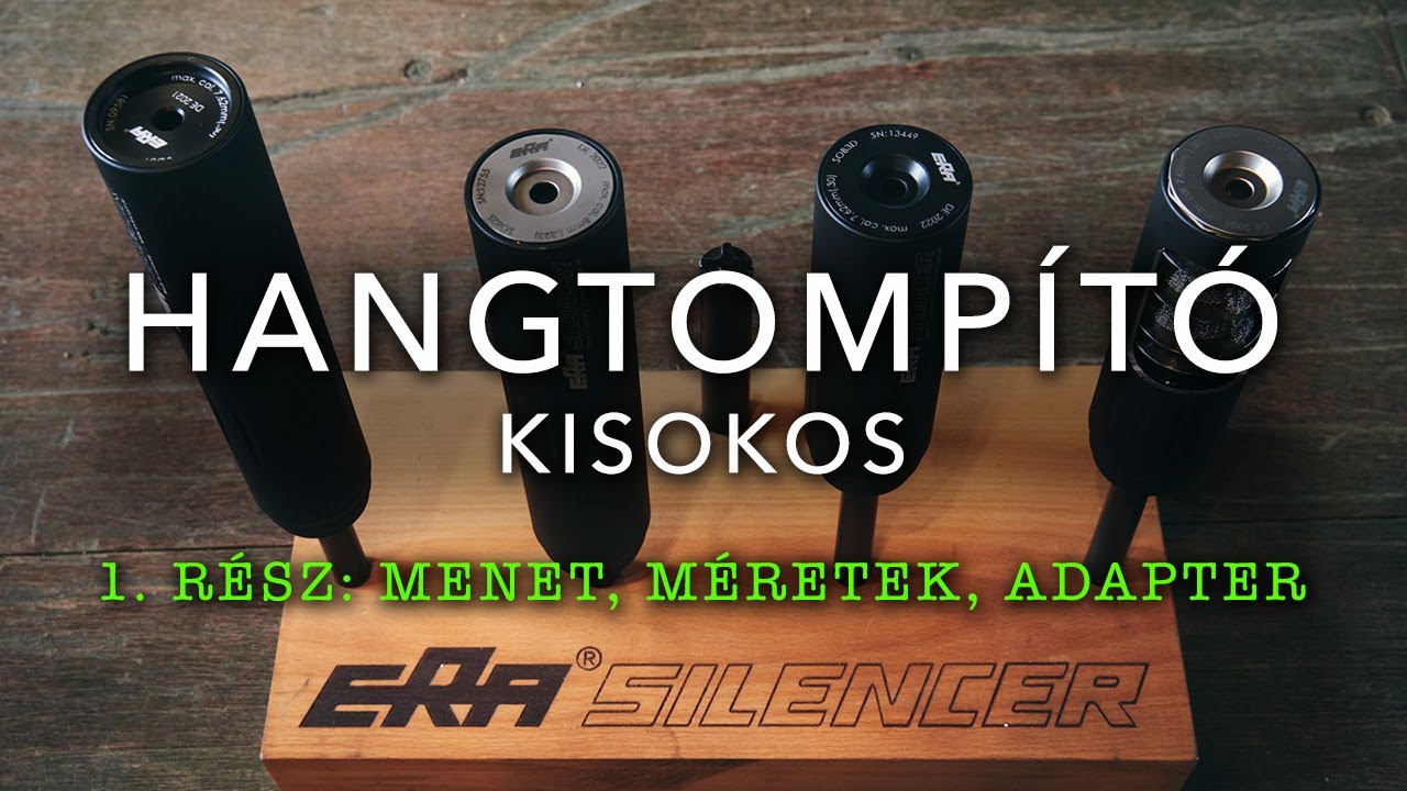 HANGTOMPÍTÓ KISOKOS 1. rész - Menetvágás, csőméretek, adapter