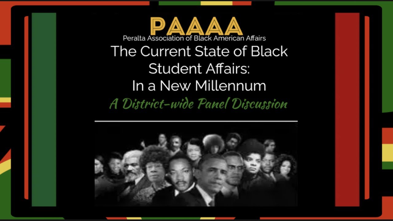 PAAAA Presents: The Current State of Black Student Affairs