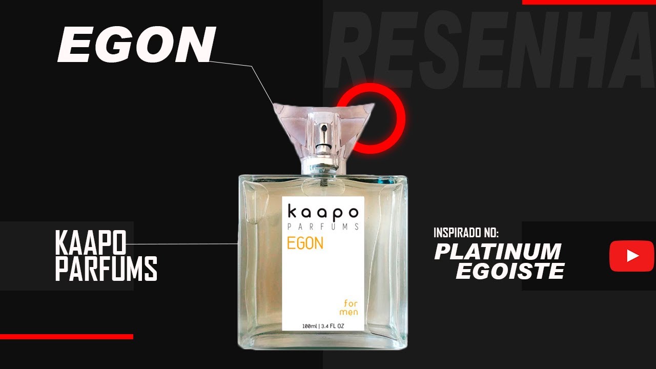 PLATINUM EGOÍSTE // CHANEL = CONTRATIPO EGON POR KAAPO PARFUMS (RESENHA)