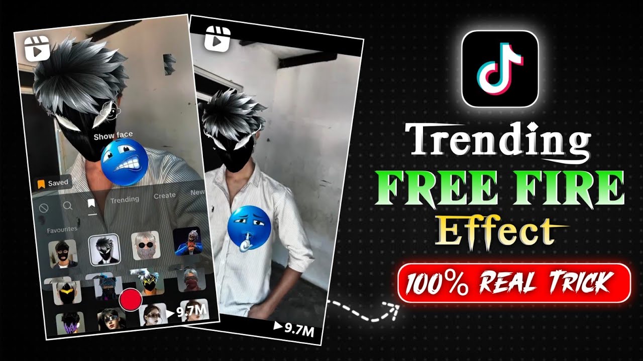 Instagram Viral Free Fire Mask Reels Editing | Free Viral mask Filter Name 100% Working Trick ✅