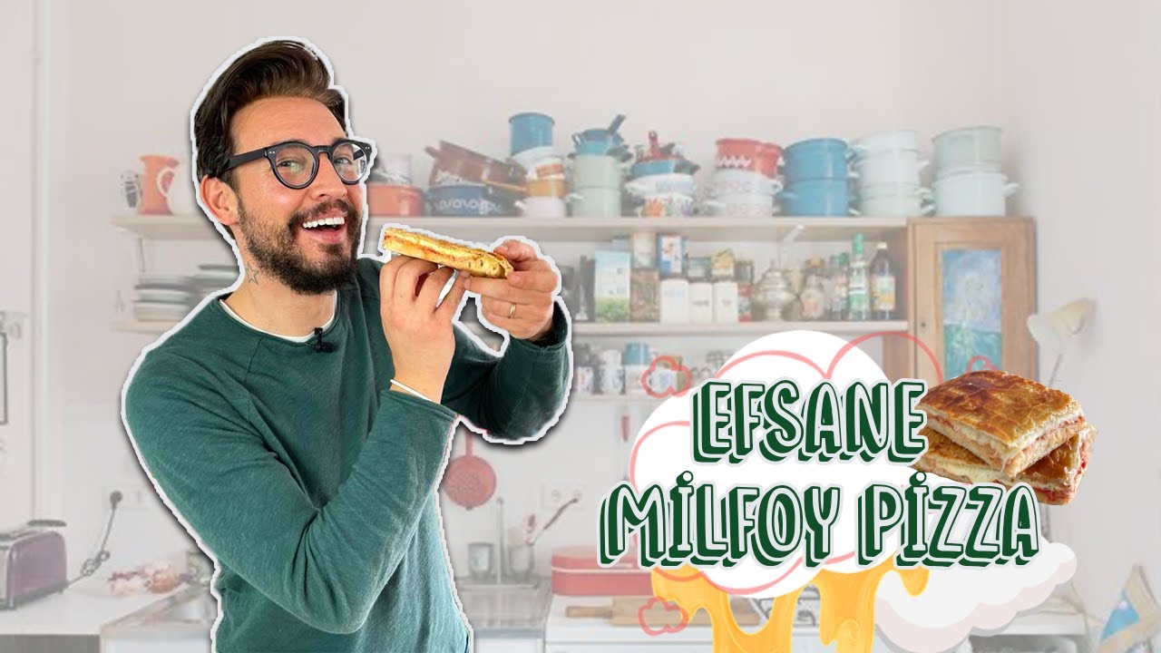 Evde Kolayca Yapacağınız Efsane Milfoy Pizza | Danilo Zanna