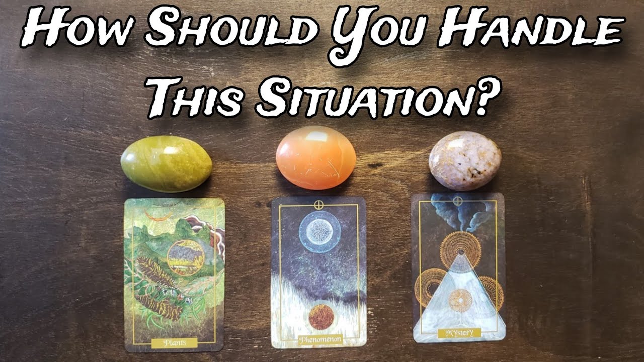 ⚠️🤔 How Should You Handle This Situation? What Should You Do? Pick A Card Reading