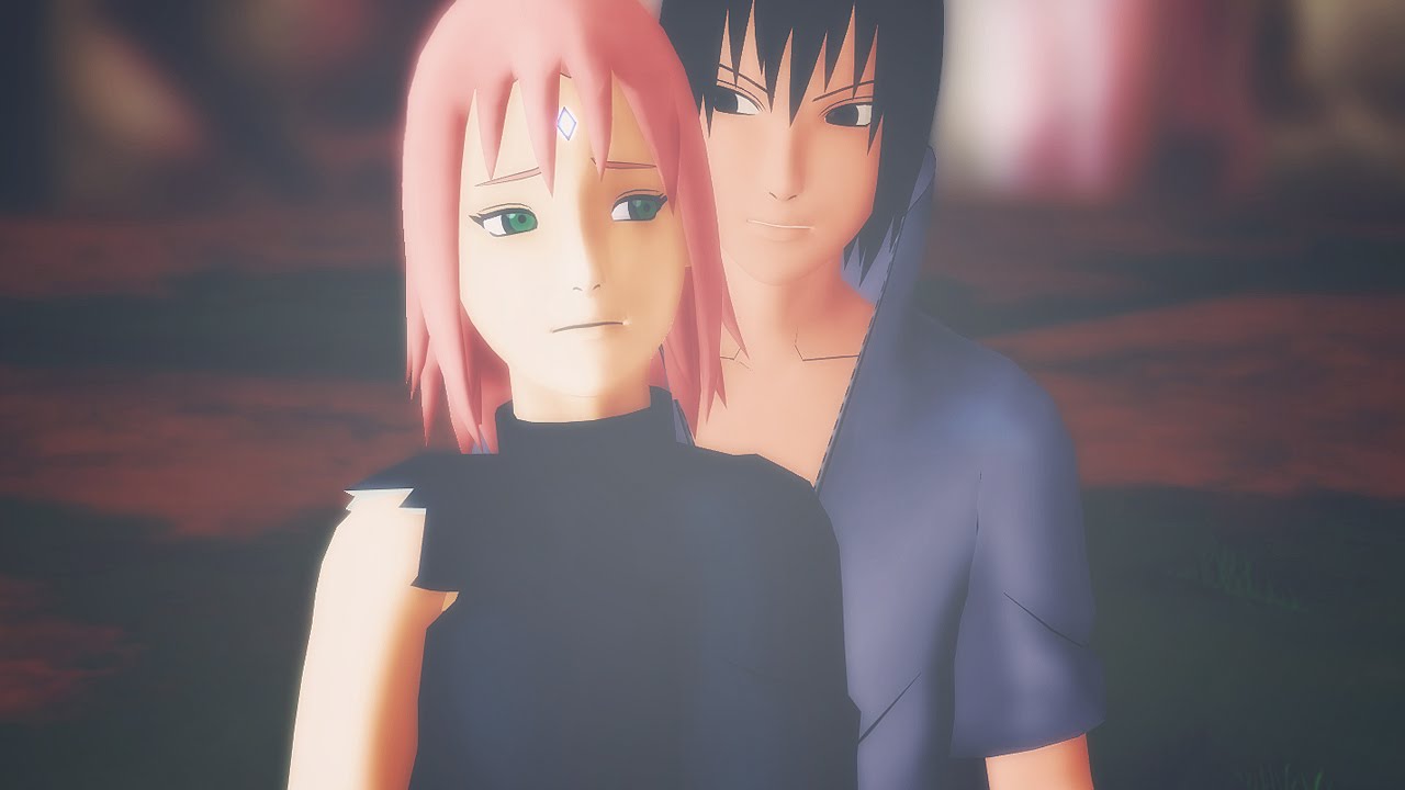 【MMDxナルト】Sasuke bites Sakura-chan【うちはサスケとサクラ】