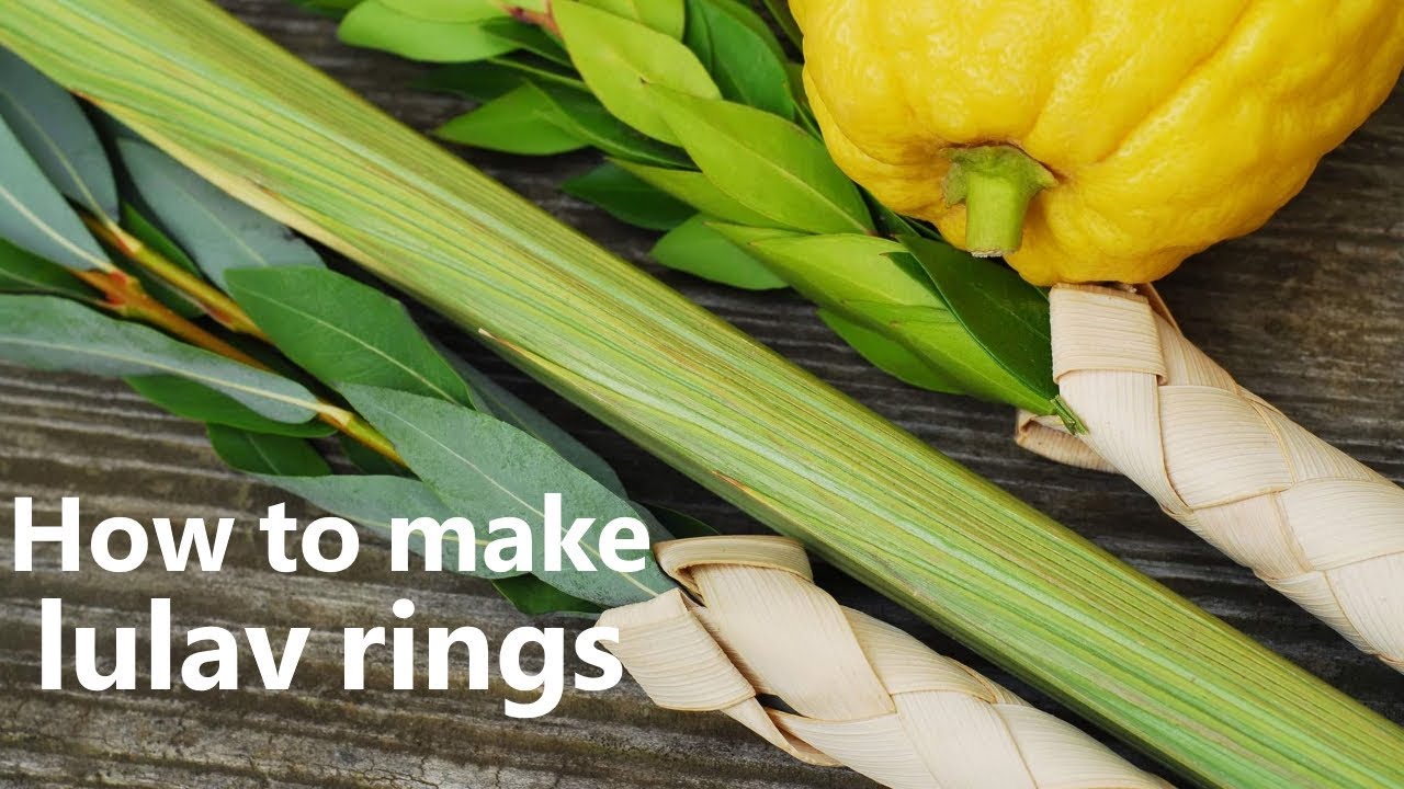 How to Make Lulav Rings