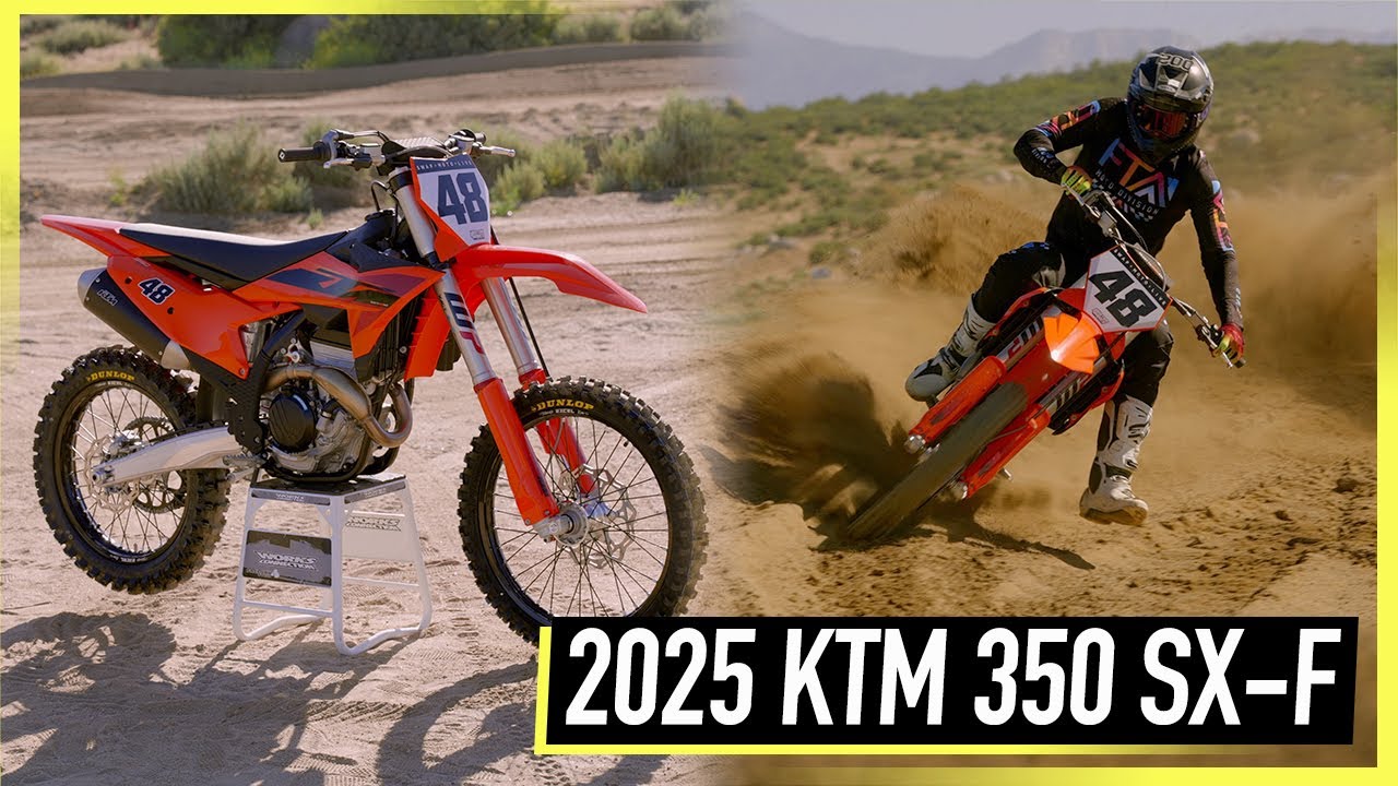 Является ли KTM 350 SX-F 2025 года ЛУЧШИМ мотоциклом для бездорожья?
