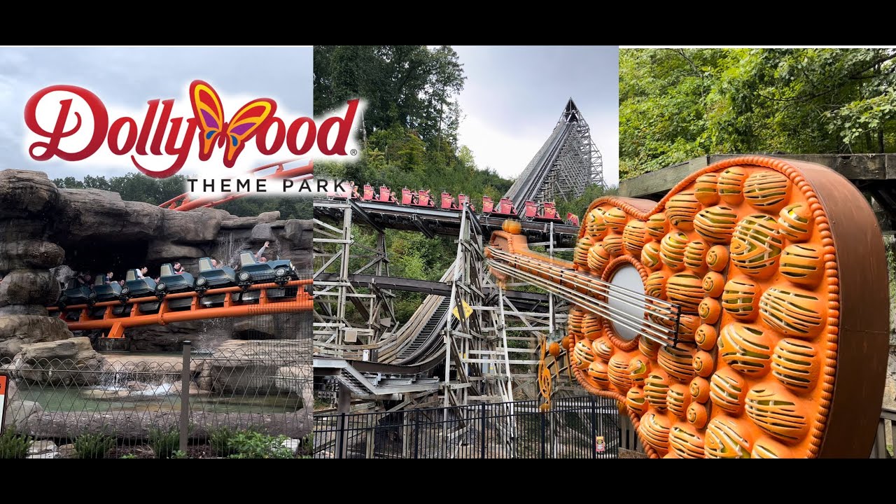 Dollywood Harvest Fest (Coaster Voyage #5) | Vlog Ft. NEW Lightning Rod, Big Bear Mountain