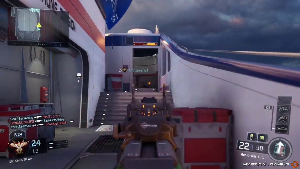 Black Ops III - Team Deathmatch - Skyjacked (XBOX ONE)