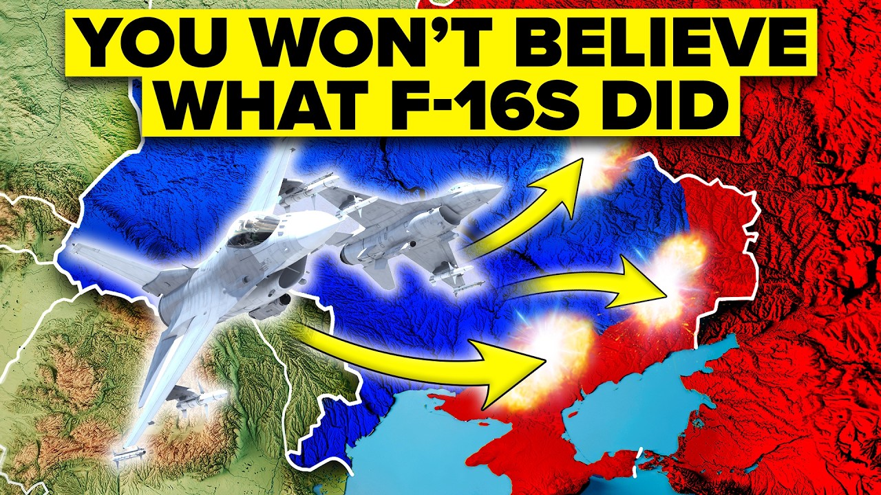 Боевые вылеты украинских истребителей F-16 &mdash; это огромный успех... Они владеют небом!