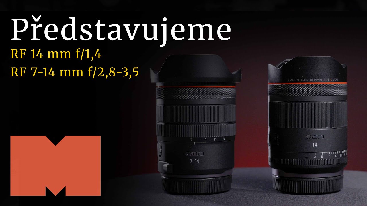 Canon nezahálel a dává nám další objektivy |  Představujeme RF 14 mm f/1,4 a RF 7-14 mm f/2,8-3,5